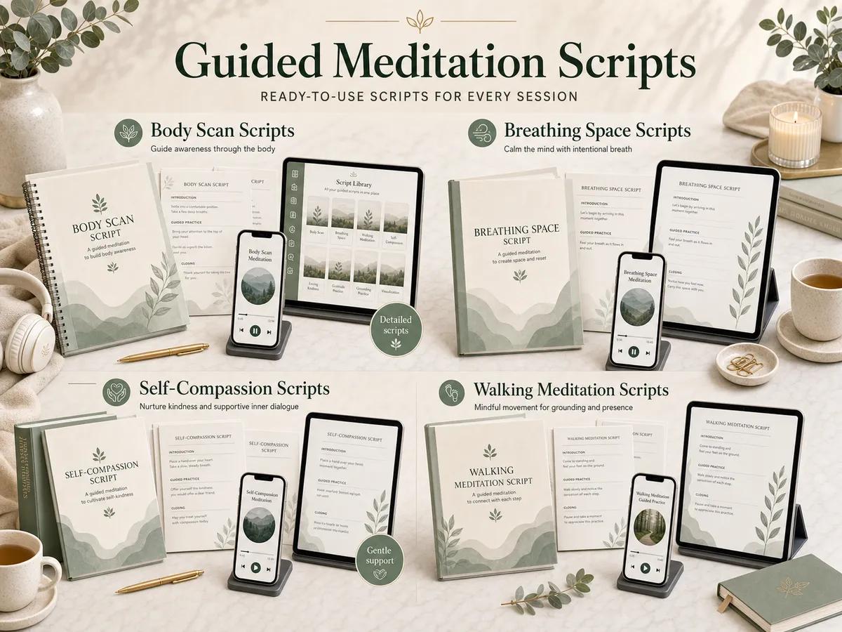 Guided Audio Meditation Scripts