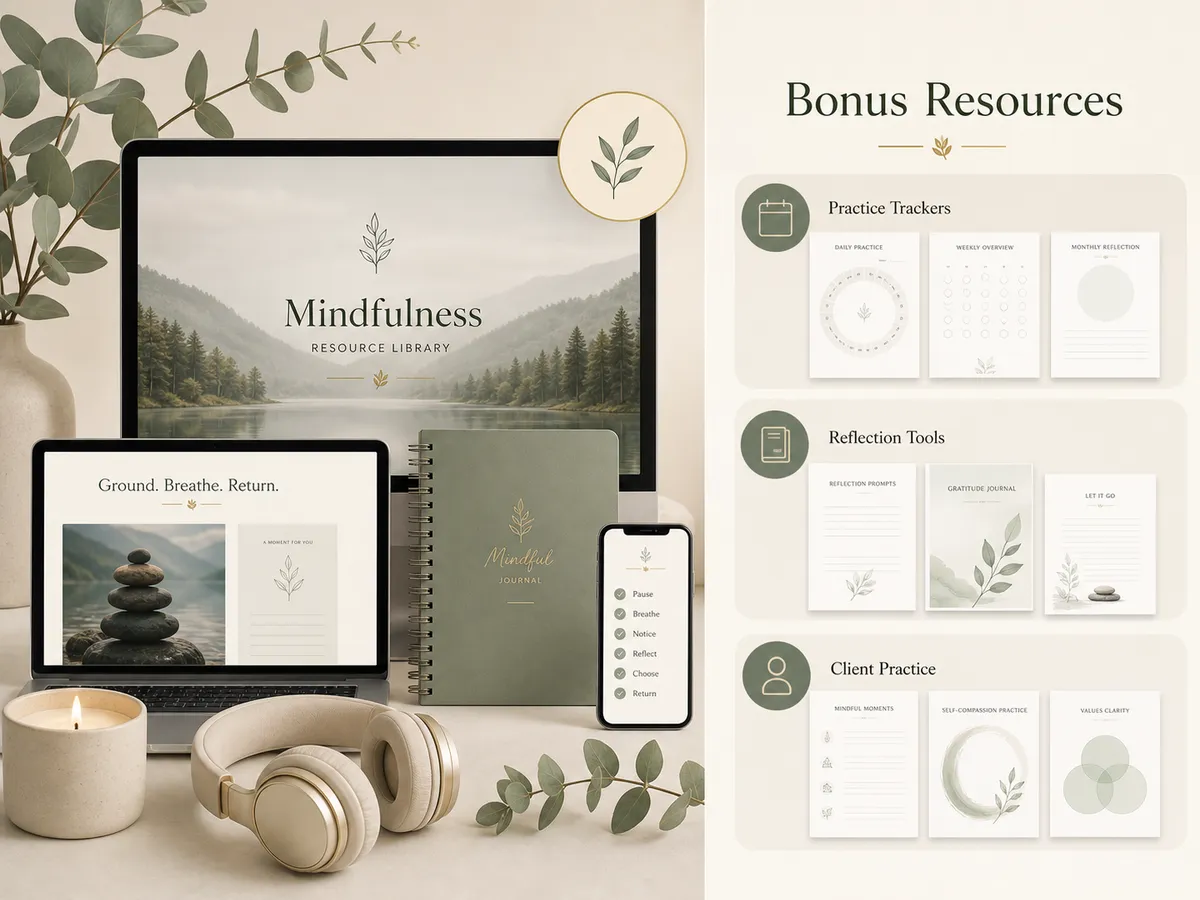 Mindfulness Audiobook Tracker Bonus